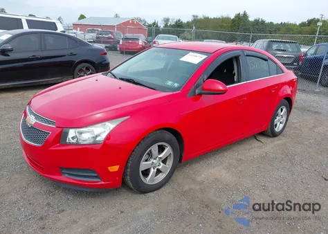 2014 Chevrolet Cruze 1Lt Auto z USA, uszkodzony, nr VIN 1G1PC5SB9E7445765